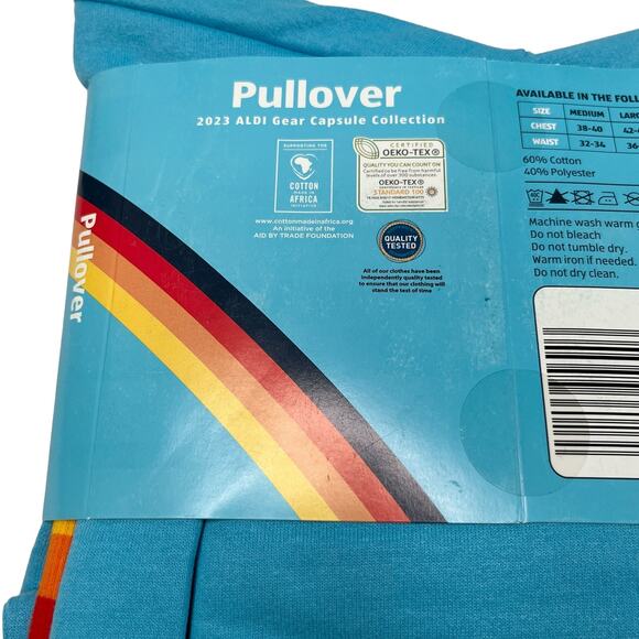 Aldi Pullover Sweatshirt Limited Edition 2023 Capsule Collection XL New - Picture 7 of 9